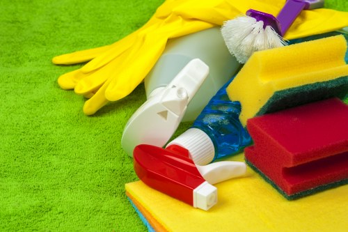 Cleaning a shopfront facade in Fulham