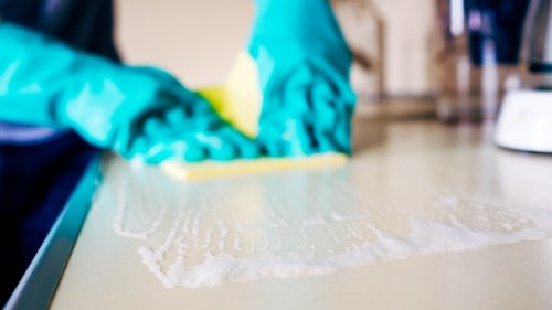 Professional house cleaning service for a Fulham home interior